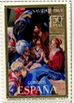 Stamps Spain -  Navidad '69