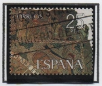 Stamps Spain -  Tapiz d' l' Creación, Gerona