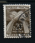 Stamps France -  Tasas