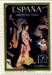 Stamps Spain -  Navidad '68