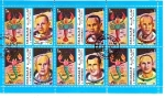 Stamps United Arab Emirates -  COSMONAUTAS
