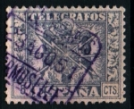 Stamps Spain -  Telegrafos