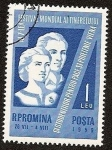 Stamps Romania -  Festival Mundial de Juventud para Paz y Amistad - Viena