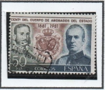 Stamps Spain -  Alfonso XII y Juan Carlos I