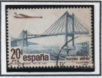 Stamps Spain -  Correo aéreo: Puente d' Rande sobre la Ria