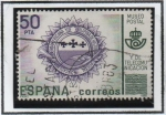 Sellos de Europa - Espa�a -  Museo posta: Emblema d' l' Academia Iber.
