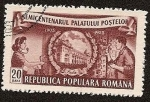 Sellos de Europa - Rumania -  Cincuenta aniversario del Palacio Postal