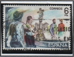 Stamps Spain -  Escena d' Maruxa