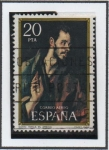 Stamps Spain -  Homenaje a el Greco. Santo Tomas