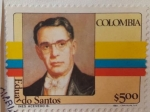 Stamps : America : Colombia :  Eduardo Santos Montejo (1888-1974)- Presidente de Colombia (1938-1942)