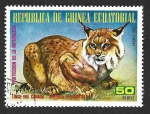 Sellos de Africa - Guinea Ecuatorial -  77-59 - Lince