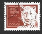 Sellos de Africa - Guinea Bissau -  863 - Guepardo