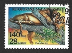 Stamps Madagascar -  1187 - León