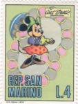 Stamps San Marino -  Minnie Mouse