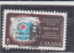 Stamps Canada -  Decenio Hidrológico internacional 