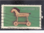 Stamps Canada -  caballo de madera
