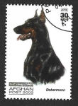 Stamps Afghanistan -  1401 - Doberman