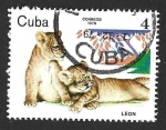 Sellos de America - Cuba -  2294 - León