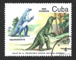 Stamps Cuba -  2767 - Iguanodon