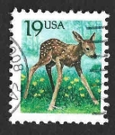 Stamps United States -  2479 - Cervatillo