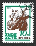 Sellos de Asia - Corea del norte -  2940 - Toro