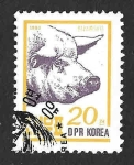 Stamps North Korea -  2941 - Cerdo