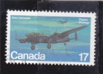 Sellos de America - Canad� -  avión Lancaster