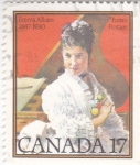 Sellos de America - Canad� -  Emma Albani 1847-1930