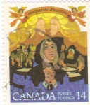 Stamps Canada -  Marguerite d'Youville