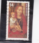 Stamps Canada -  Virgen y Niño