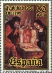 Sellos de Europa - Espa�a -  ESPAÑA 1981 2634 Sello Nuevo Navidad Nacimiento de Juan de Flandes Yvert2267 Scott2254