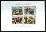 Stamps Monaco -  4 estaciones zarza mora