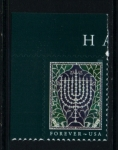 Stamps United States -  Hanukkah
