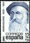 Stamps Spain -  ESPAÑA 1981 2643 Sello Nuevo Centenarios Personajes José Maria Iparraguirre (1820-1881) Yvert2271 Sc