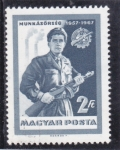 Stamps Hungary -  SOLDADO