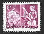 Stamps Hungary -  1527 - Teléfono Automático