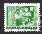 Stamps Hungary -  1528 - Cartera