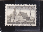 Stamps Finland -  Iglesia