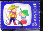 Stamps Poland -  Pesonajes infantiles