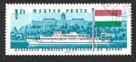 Stamps Hungary -  1830 - XXV Sesión de la Comisión del Danubio