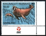 Stamps : Europe : Greenland :  Fauna escandinava