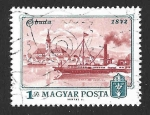 Stamps Hungary -  2179 - Centenario de la Unificación de Óbuda, Buda y Pest en Budapest