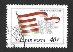 Stamps Hungary -  2688 - XI Centenario de la Bandera de la Casa Arpad
