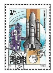 Stamps Hungary -  2743 - XXV Años de Viajes Espaciales