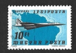 Stamps Hungary -  C383 - Concorde