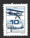 Stamps Hungary -  C451 - Aviones