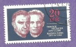 Stamps Germany -  INTERCAMBIO