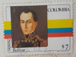 Stamps America - Colombia -  Simón Bolívar (1773-1830)-Militar y líder político Venezolano.