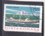 Stamps Romania -  carguero-Galati