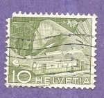 Stamps Switzerland -  INTERCAMBIO